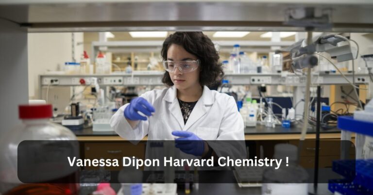 Vanessa Dipon Harvard Chemistry – A Graduate Student!